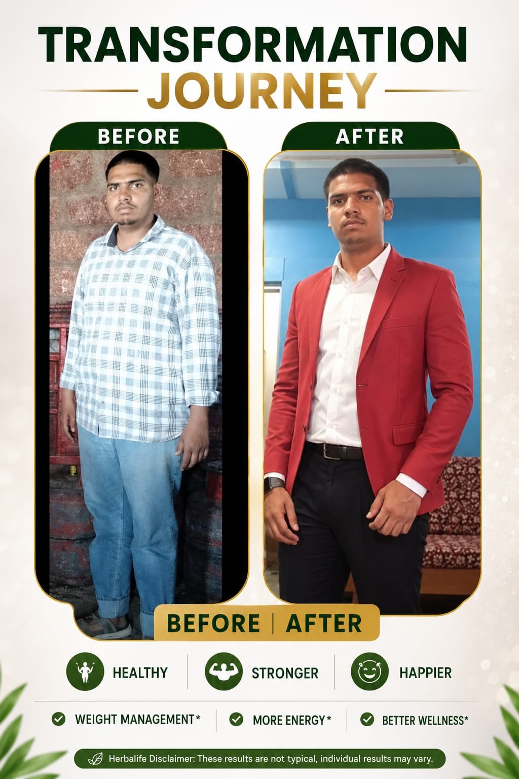 Client nutrition results